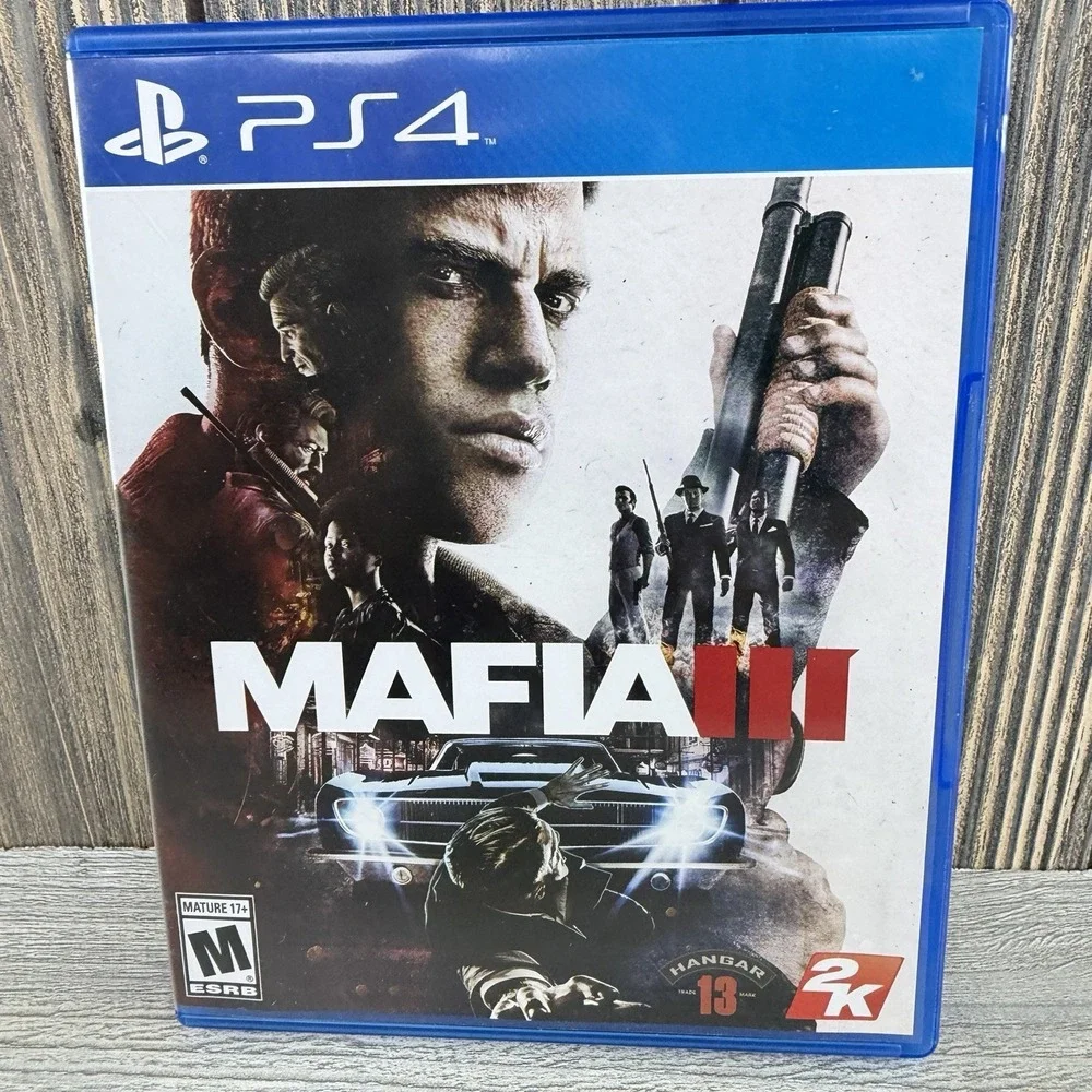 Sony PlayStation PS4 Mafia III Hangar 13 2K Video Game Tested Working